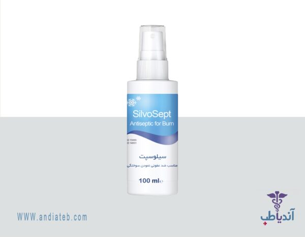 اسپری ضدعفونی کننده سیلوسپت سوختگی 100 میلی لیتری کیتوتک (SilvoSept)