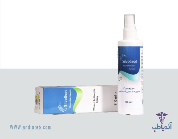 اسپری ضدعفونی کننده زخم سیلوسپت کیتوتک ۱۰۰ میلی لیتر